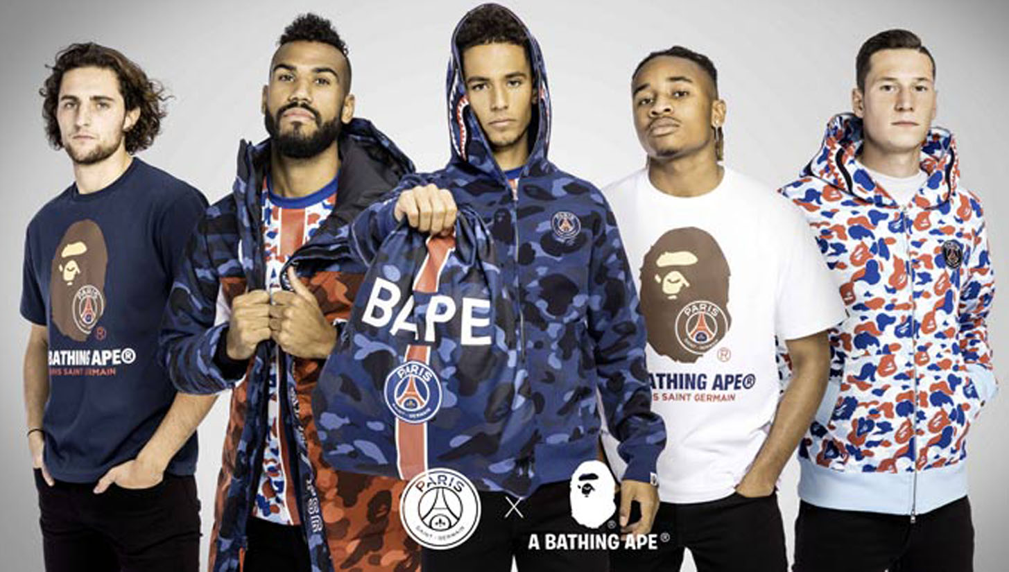 Setelah Kerja Sama dengan Air Jordan, PSG Bakal Colab dengan BAPE